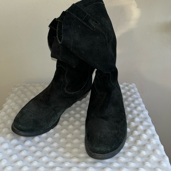 Aldo 1” heel mid-calf cowboy boots - Picture 1 of 5